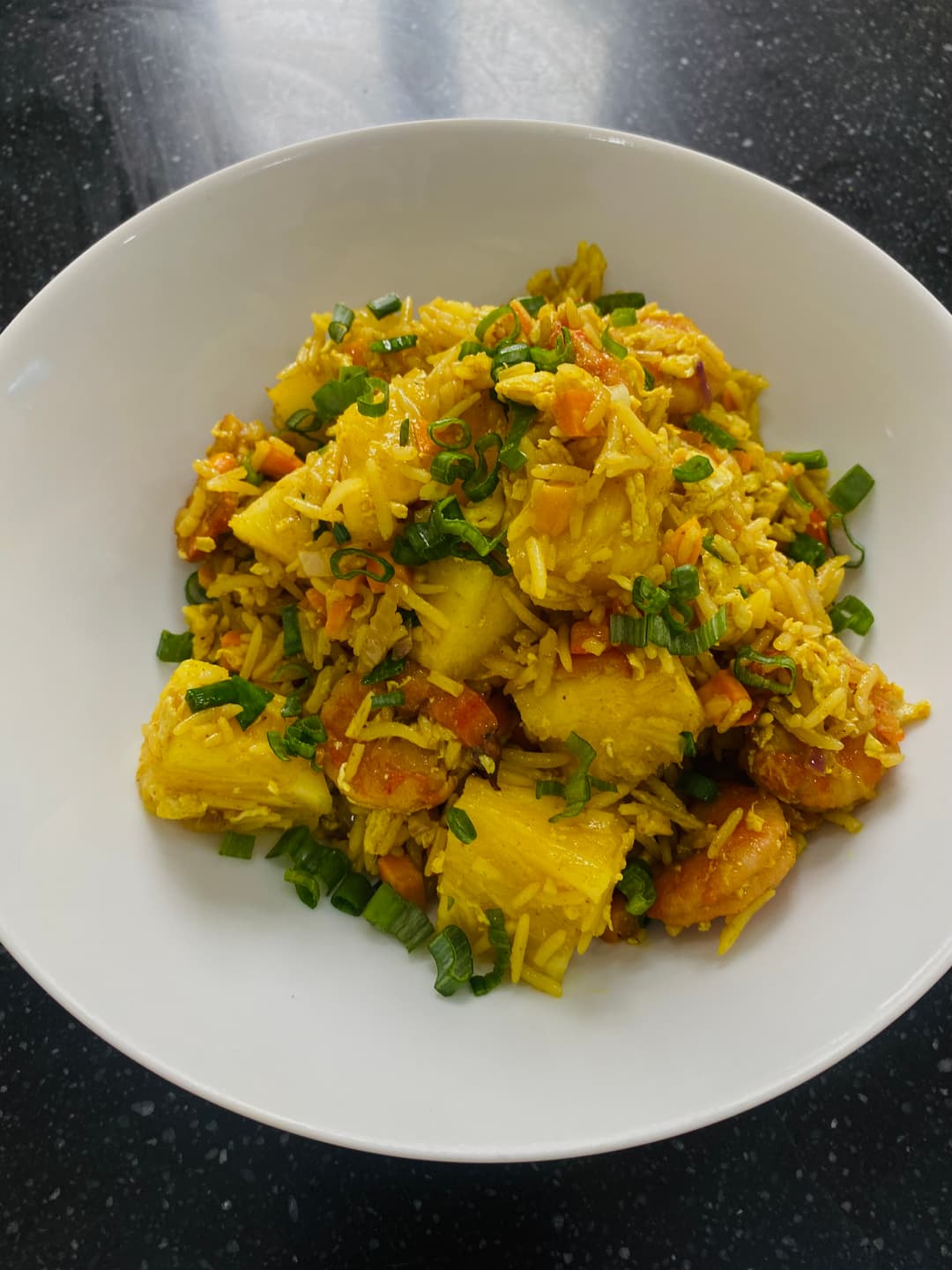 PINEAPPLE CHICKEN FRIED RICE